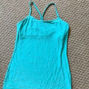 Teal Lululemon Work Out Top🦋
